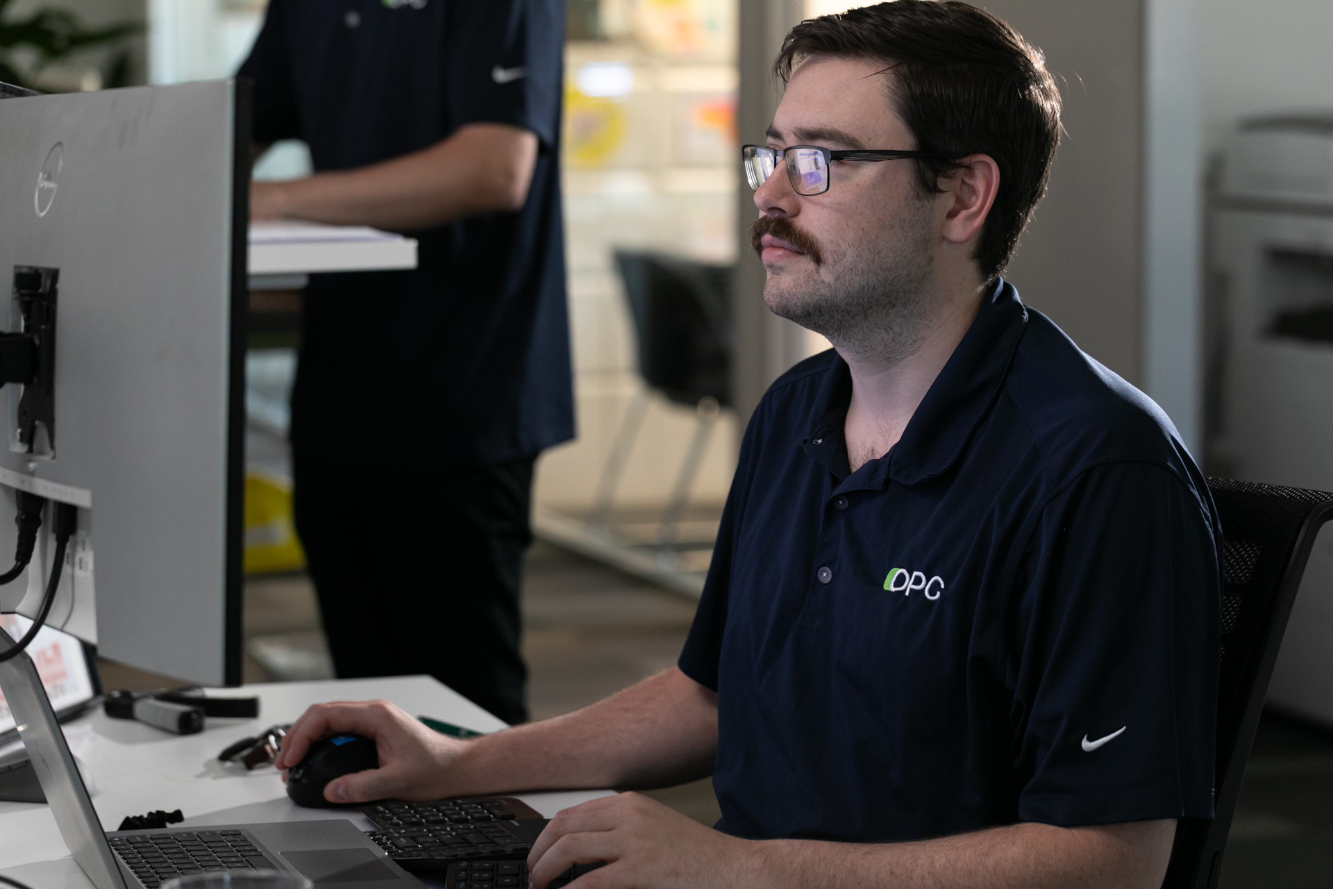 Peter Shobbrook has been OPC IT’s security specialist for three years. Photo: Michelle Kroll.