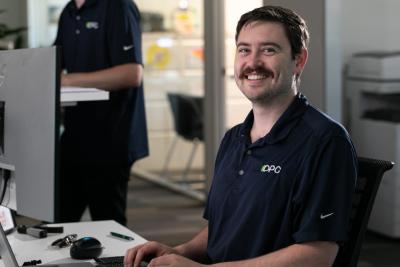 Peter Shobbrook is security specialist at OPC IT, one of Canberra’s most recommended cloud-based service providers. Photo: Michelle Kroll.